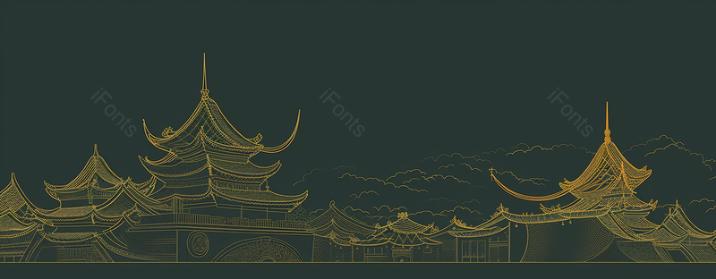 古建筑屋顶线条图案,插画/手绘图,插画/手绘图库,插画/手绘图下载,插画/手绘
